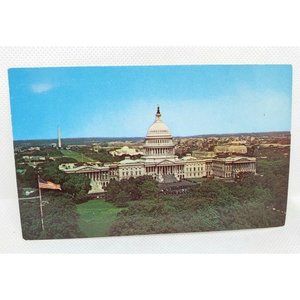 Silberne Souvenir Sales Co. Looking From The Treasury Building Vintage Post Card